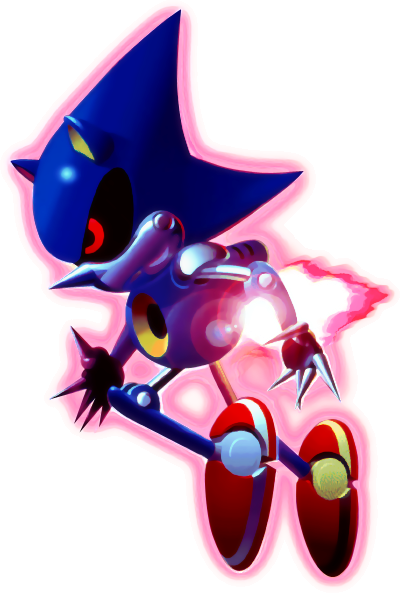 Metal Sonic Sonic Sonic, Sonic The Hedgehog, Armadillo, - Classic Metal Sonic Sonic Cd (400x593), Png Download