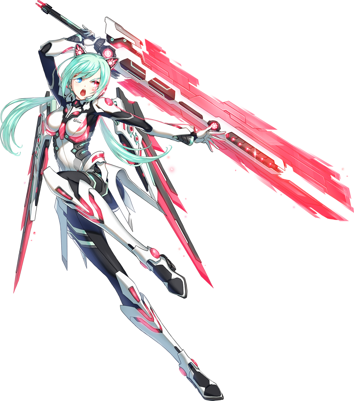 Http - //s - Nx - Com/s2/game/closers/ - Closers Online Violet Cybernetics (1231x1392), Png Download