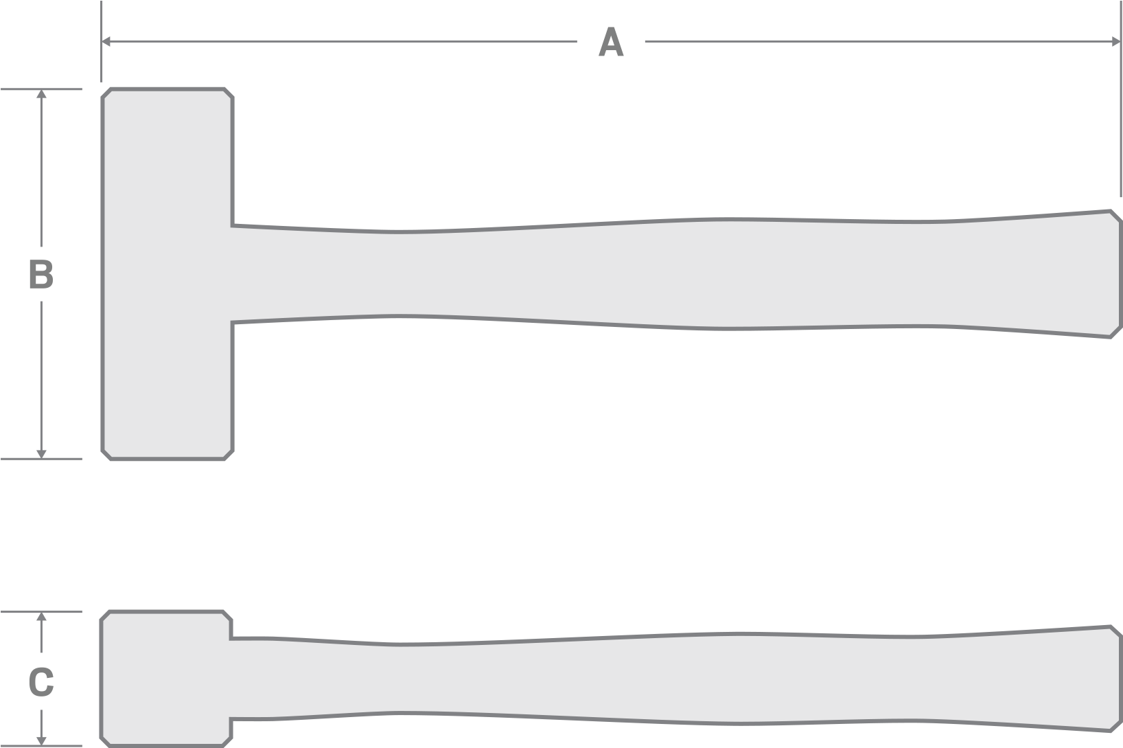 Sledge Hammer - Cross (1635x1099), Png Download