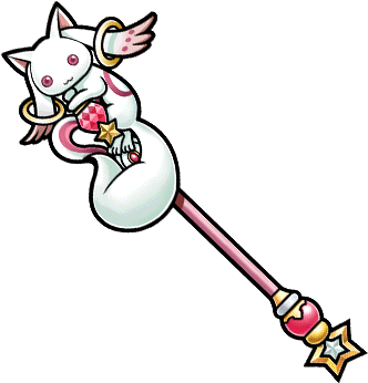 Gear-kyubey's Anytime Wand Render - Cartoon (380x380), Png Download