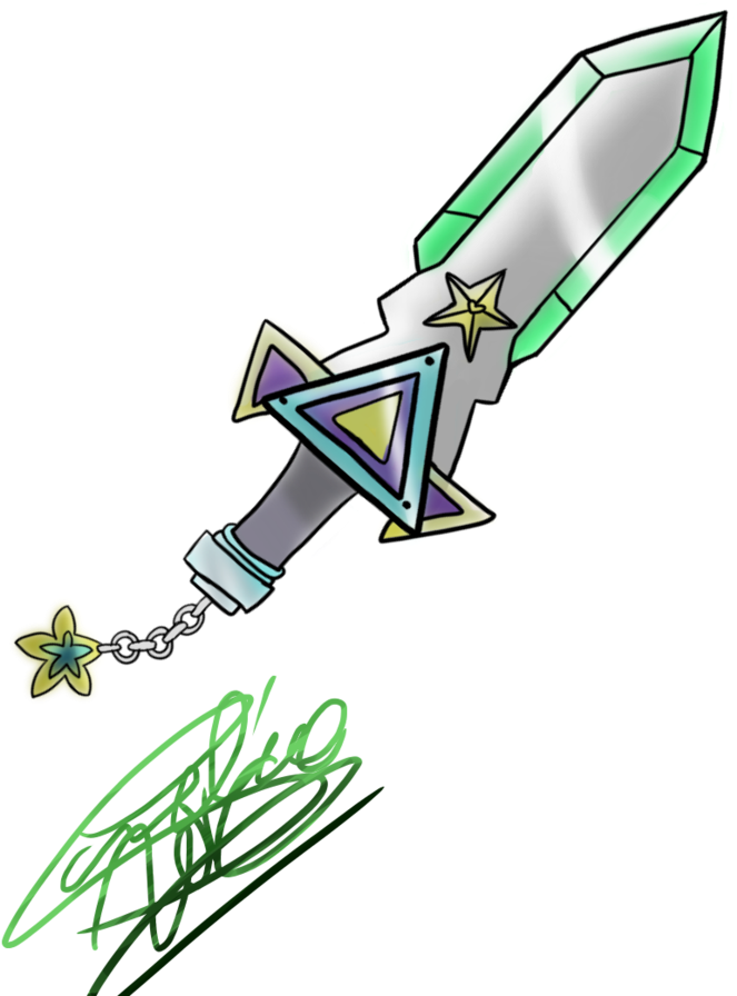 Arcade Riven Sword By Lovelydreams14 On Deviantart - Arcade Riven Sword Png (774x1032), Png Download