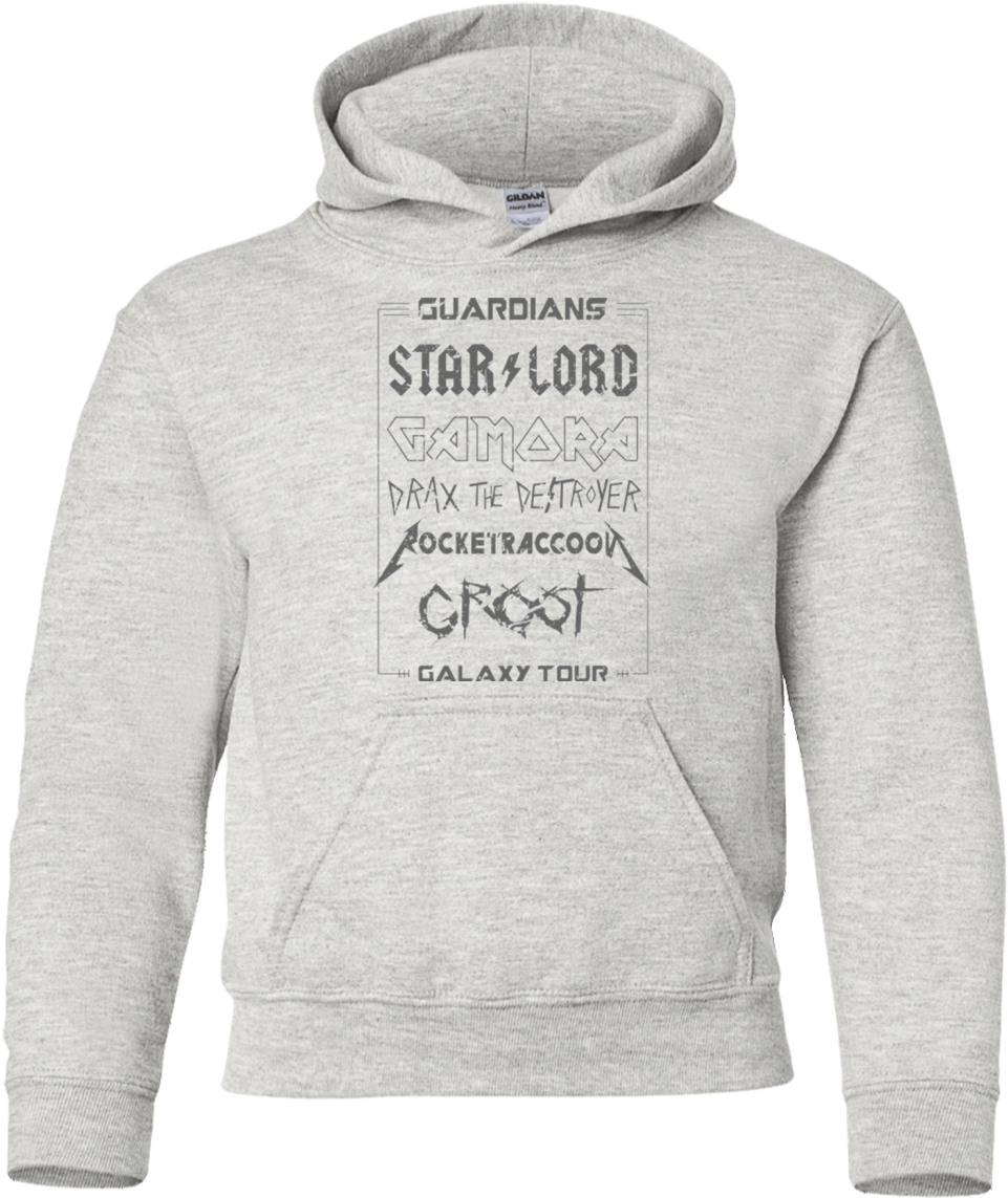 Guardians Galaxy Tour Grunge Youth Hoodie - Roland Hoodie (1155x1155), Png Download