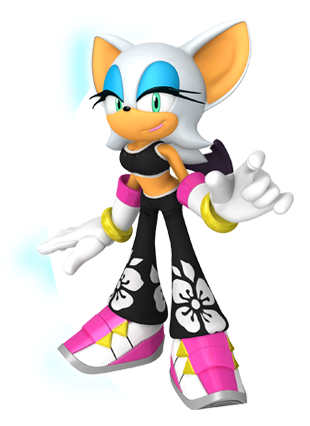 For Xbox 360 Kinect In The U - Sonic Boom Rouge (310x426), Png Download