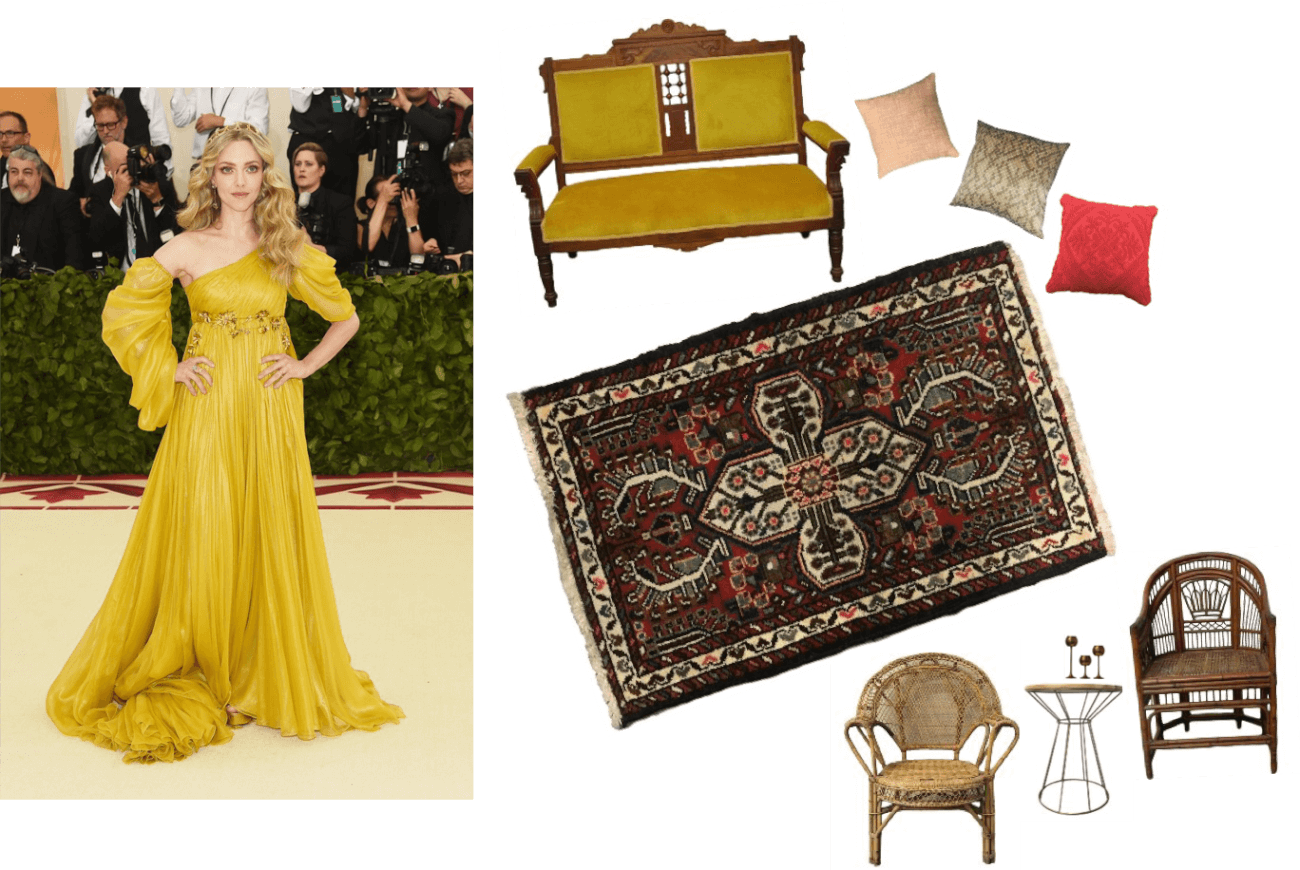 From Amanda Seyfried In Prada To Rihanna In Maison - Met Costume Gala 2018 (1300x870), Png Download