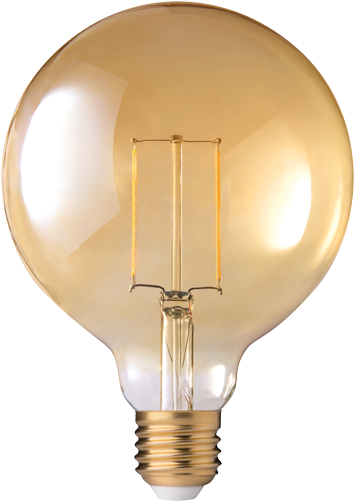 Lg6903gd - Filament Led Bulb G200 (600x600), Png Download