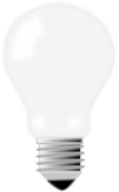 Incandescent Light Bulb Lamp Electricity Drawing - Light Bulb Connected To Battery (458x750), Png Download