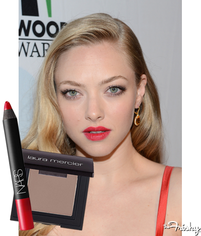 Amanda Seyfried Spikes This Classic Red Lip Look - Dragon Girl Nars Celebrity (400x470), Png Download