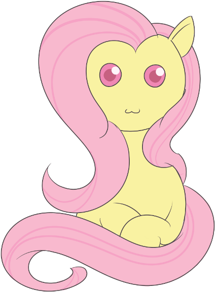 Colored Pupils, Death Stare, Emiri Katou, Fluttershy, - Illustration (600x600), Png Download