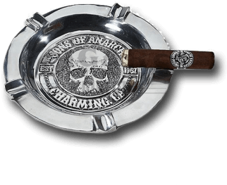 Ashtrays Sons Of Anarchy Cigar Accessories - Sons Of Anarchy Pewter Ashtray (500x375), Png Download