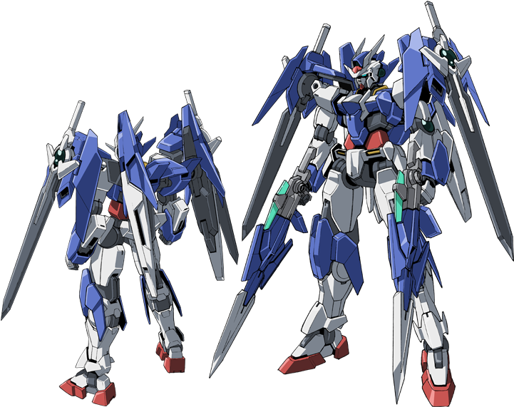 Having Taken A Step Forward As A Diver, Riku Uses This - Gundam 00 Diver Ace (724x577), Png Download