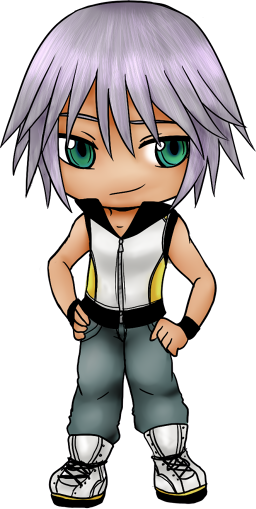 Chibi Riku By =ssceles On Deviantart - Chibi Riku Kingdom Hearts (256x509), Png Download