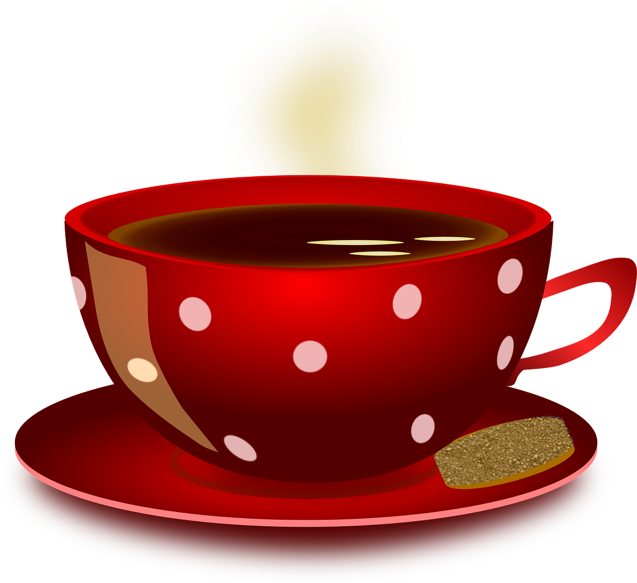 Free Vector Graphic - Cup Of Hot Chocolate Clipart (757x720), Png Download