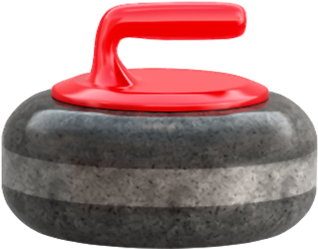 Curling Stone - Curling Emoji (571x571), Png Download