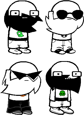 You Guys Don't Understand How Hard I Am Laughing Right - Homestuck John Egbert (341x484), Png Download
