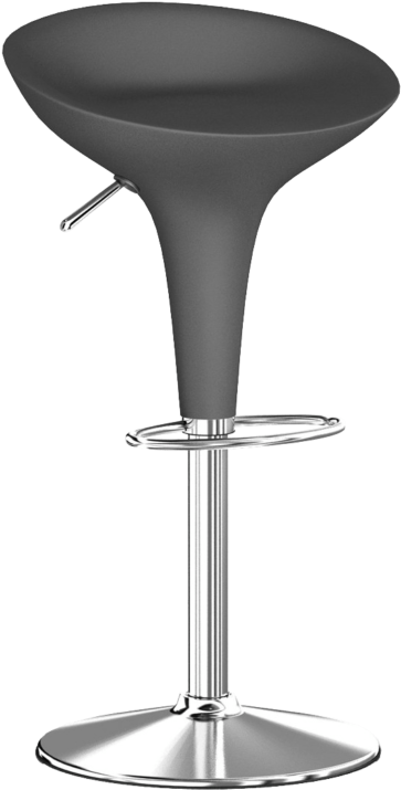 Modern Bar Stool - Magis Design Magis Bombo Bar Stool Height Adjustable (1024x1024), Png Download