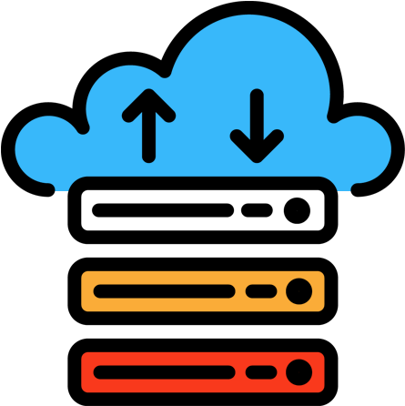 Migrate Your Web Host To Heimdall For Free In 24hrs - Noun Project Cloud Computing (630x450), Png Download