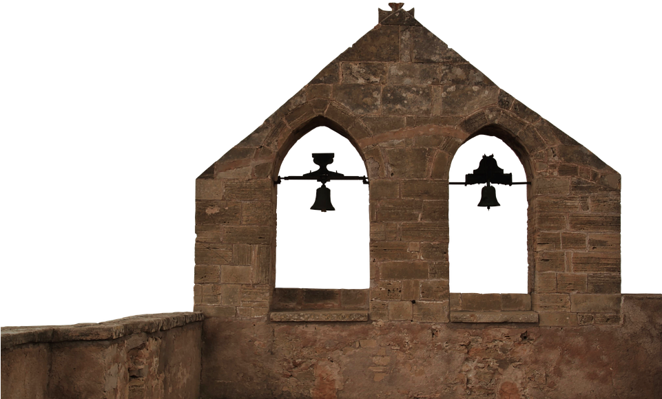 Architecture, Ruin, Building, Leave, Facade, Bells, - Capdepera Castle (960x674), Png Download