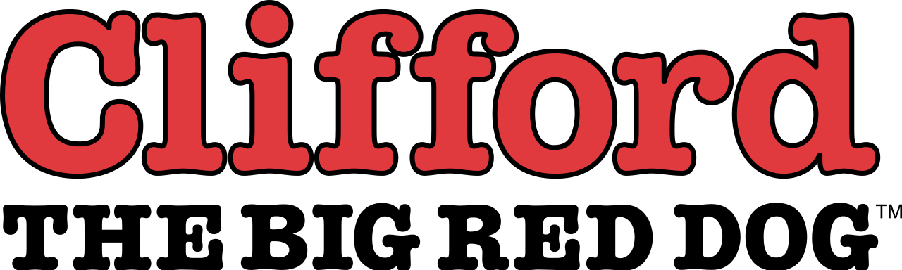 Clifford The Big Red Dog Logo (1280x384), Png Download