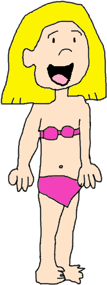 Emily Elizabeth Singing With Her Pretty Bikini By Emilyhoward98 - Clifford The Big Red Dog Emily Belly (862x926), Png Download