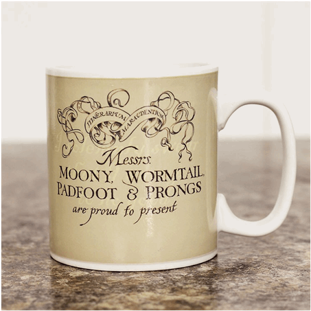 1 Of - Harry Potter Marauders Map Heat Change Mug (600x600), Png Download
