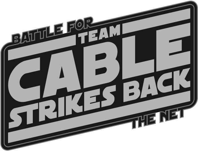 Charter And "darth Vader" John Malone Want To Take - Star Wars The Empire Strikes Back Logo Png (640x489), Png Download