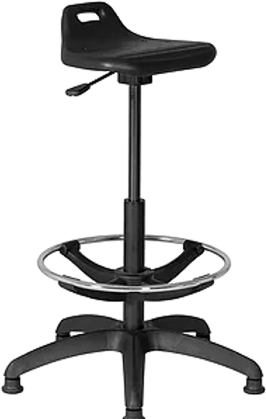 Sit Stand Hi Reach Stool - Stool Stand Png (720x850), Png Download