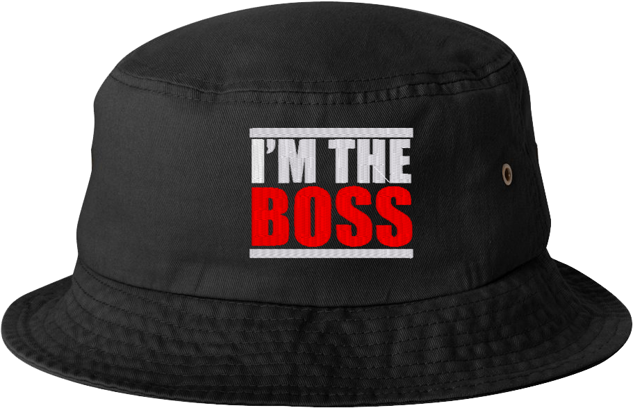 I Am The Boss Bucket Hat - Infant Bodysuit (1000x641), Png Download
