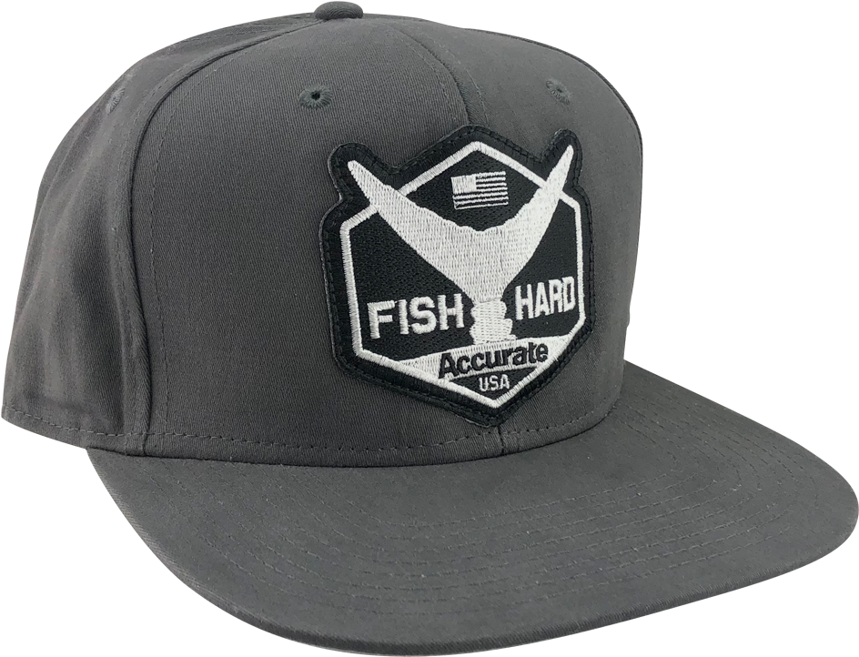 Accurate Twill Tuna Tail Hat In Grey - Baseball Cap (1000x1000), Png Download