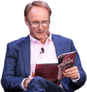 Dan Brown Png (400x400), Png Download