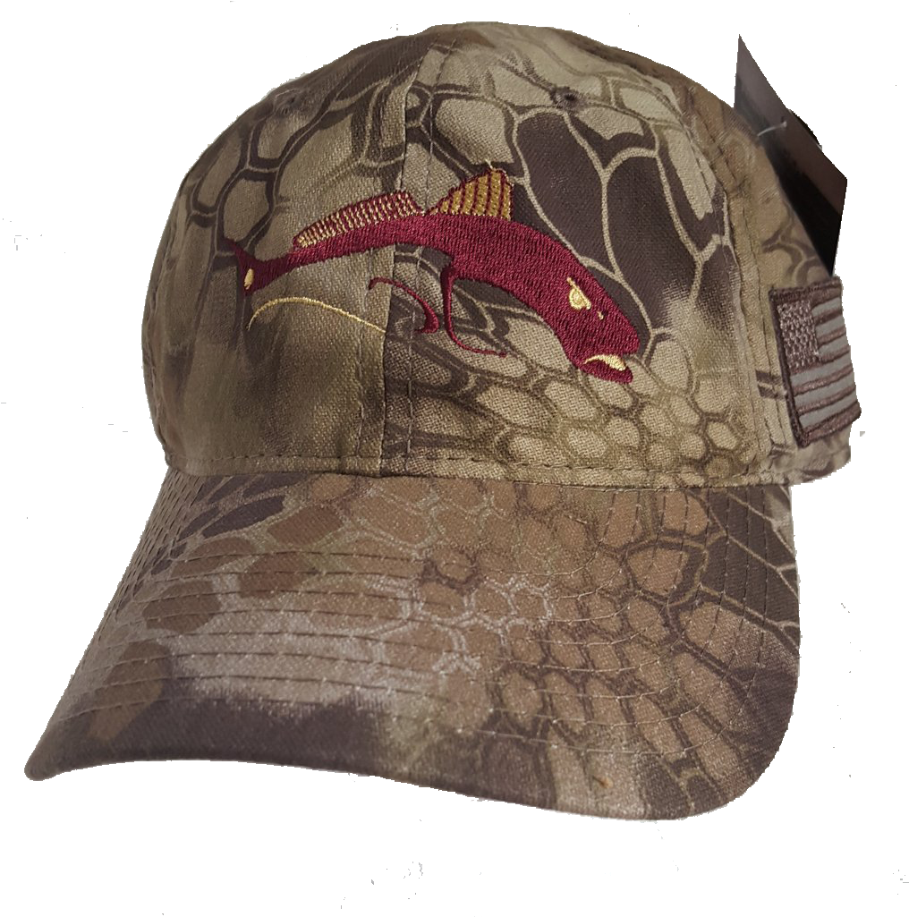 Fishing Hat Garnet & Gold Kryptek Camo Http - Baseball Cap (1024x1024), Png Download