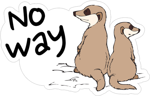 Nici Meerkat Desert - Illustration (490x317), Png Download