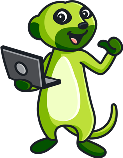 Meerkat-green - Meerkat (457x335), Png Download