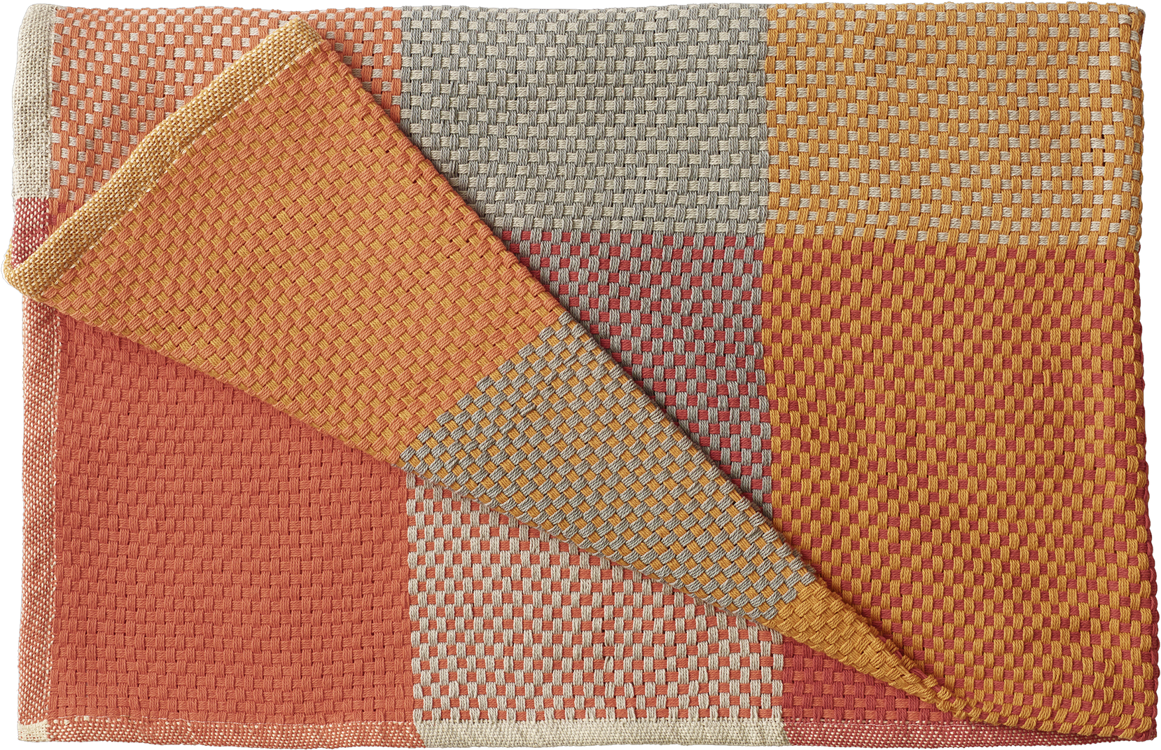 20606 Loom Tangerine 1502286252 - Muuto - Loom Throw - 180x130cm - Tangerine (2000x2000), Png Download