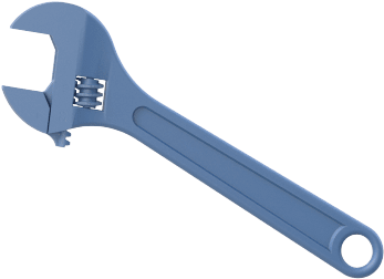 General Purpose - Adjustable Spanner (360x360), Png Download