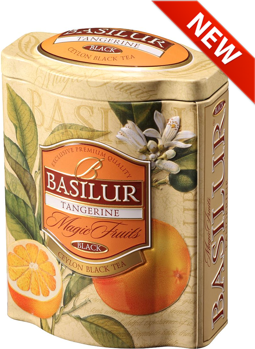 Magic Fruits - Tangerine - New - Чай Basilur Фруктовое Вдохновение Индийское Лето 100 (897x1200), Png Download