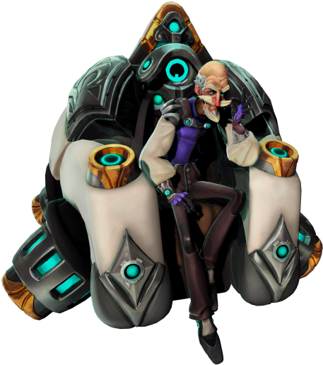 Download Png - All Llc Characters Battleborn (595x600), Png Download