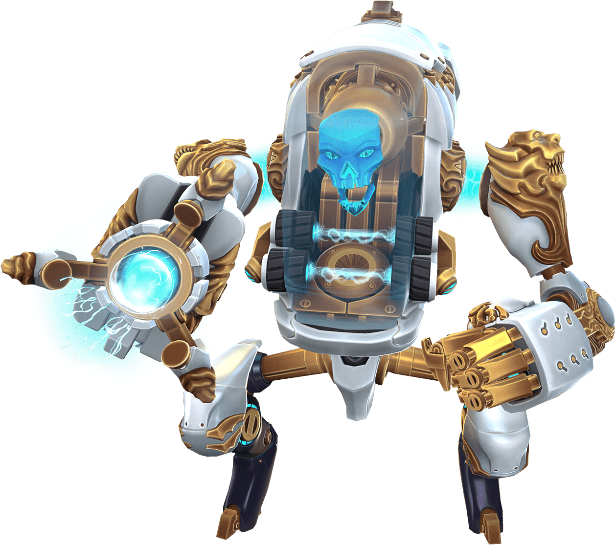Once The Lead Manufacturing Magnus Of Minion Robotics, - Battleborn Isic Magnus (2000x1125), Png Download