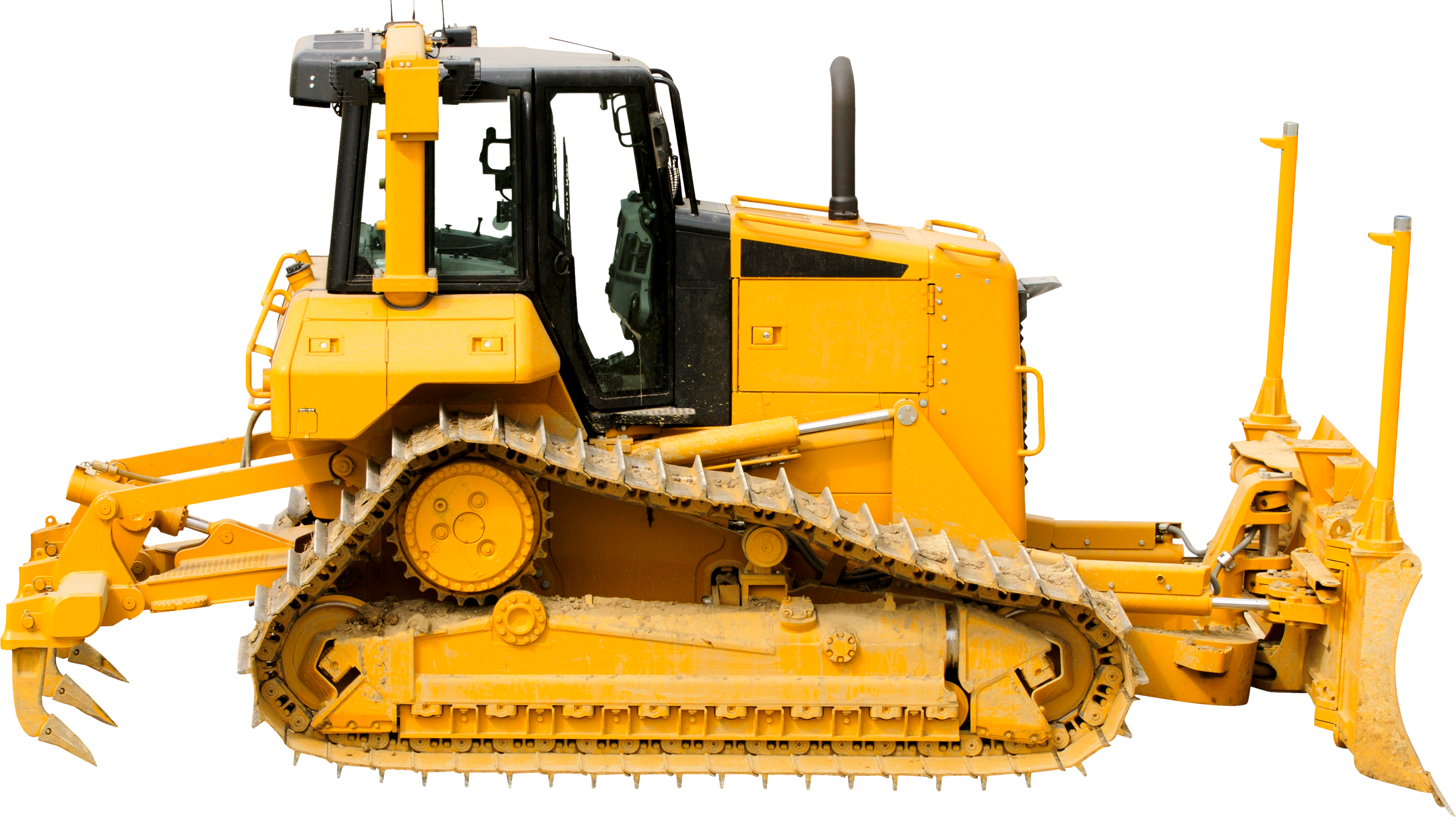 Bulldozer Png (3337x1874), Png Download