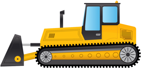 Free Png Bulldozer B Png Images Transparent - Cartoon Excavator Icon Png (480x480), Png Download