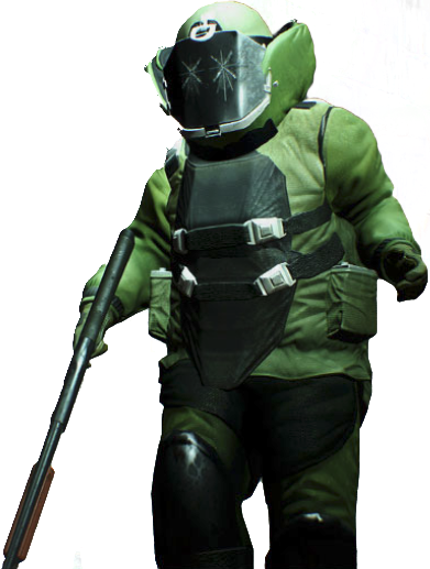 Bulldozer - Bomb Suit Call Of Duty (391x517), Png Download