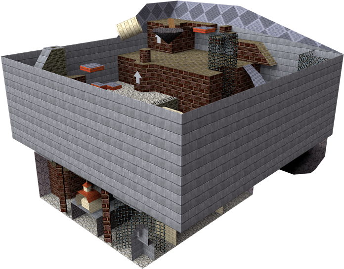 Download Zip Archive - Wet Dry World Sm64ds (750x650), Png Download