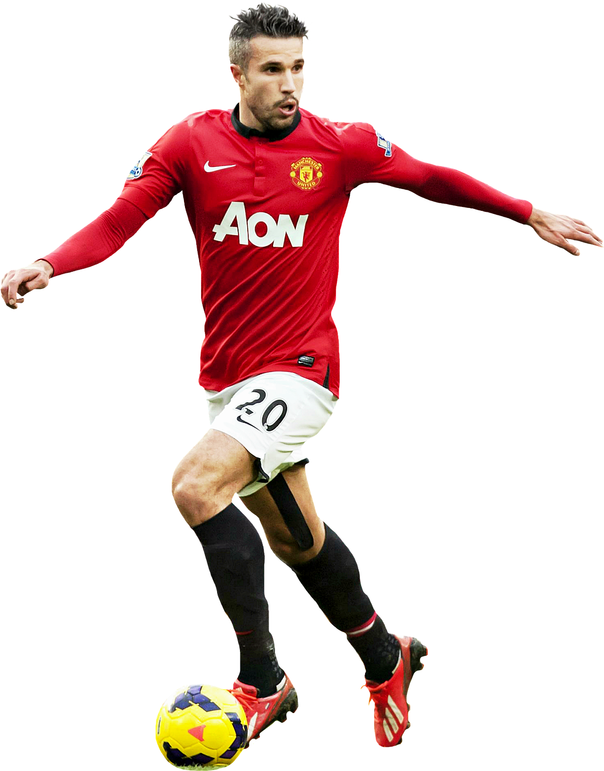 Zlatan Ibrahimovic Man Utd Debut Goal - Manchester United 2011 (1266x1600), Png Download