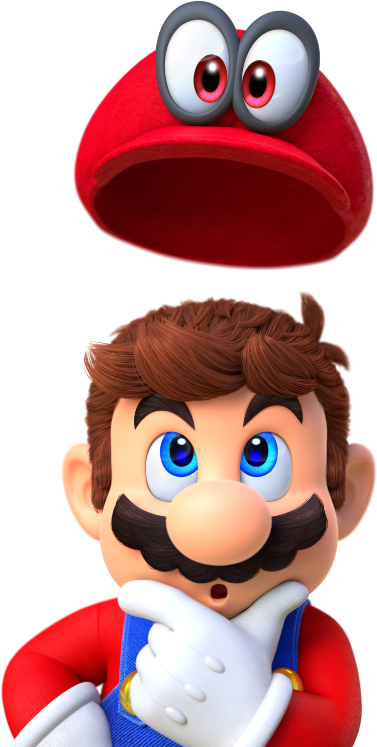 Online Or Brick And Mortar - Super Mario Odyssey Render (1117x1500), Png Download