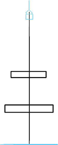 How To Draw Eiffel Tower - Diagram (678x600), Png Download