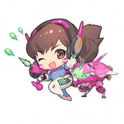 Dva Hifrom Overwatch Memes, Edits, R - Dva Nano Cola Sprays (400x400), Png Download
