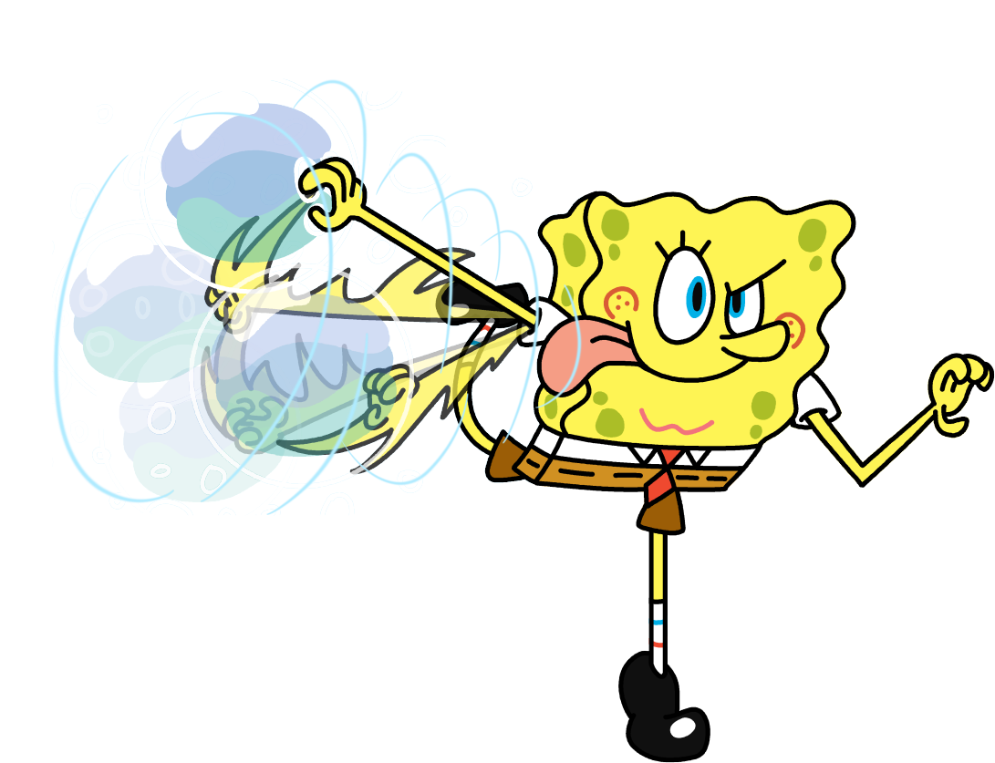 “bubble Bowl Remember Playing Spongebob Squarepants - Cartoon (1280x995), Png Download