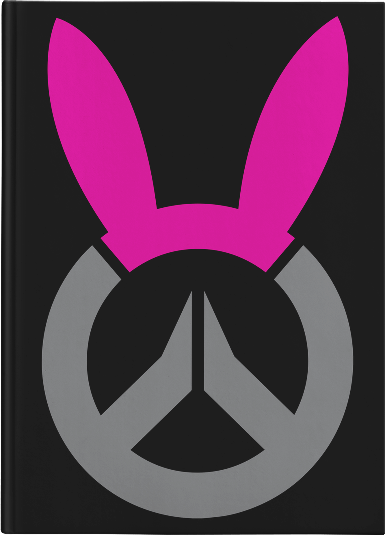 Va Bunny Logo Hardcover Journal - Overwatch Icon (2000x2000), Png Download