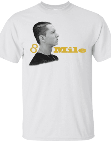 Eminem 8 Mile - T-shirt (370x475), Png Download