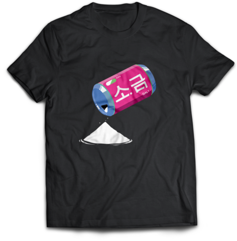 Overwatch D - Va Salt - Agonal Breathing T Shirt (472x480), Png Download