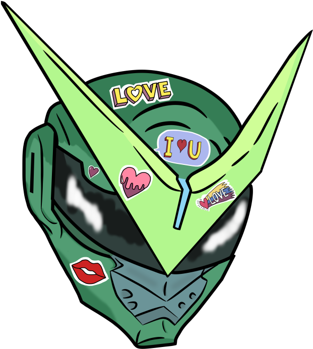 Lovely Genji - Emblem (768x768), Png Download